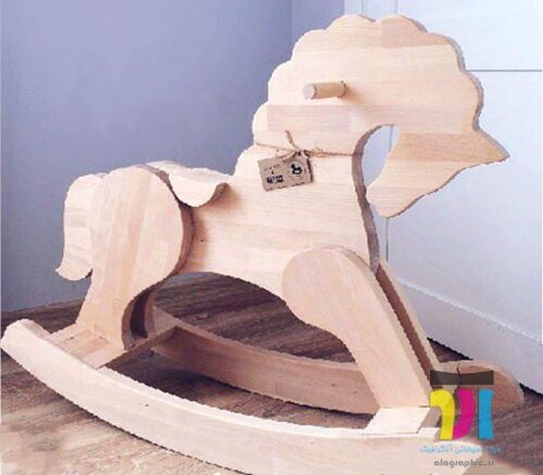 وکتور اسب گهواره ای